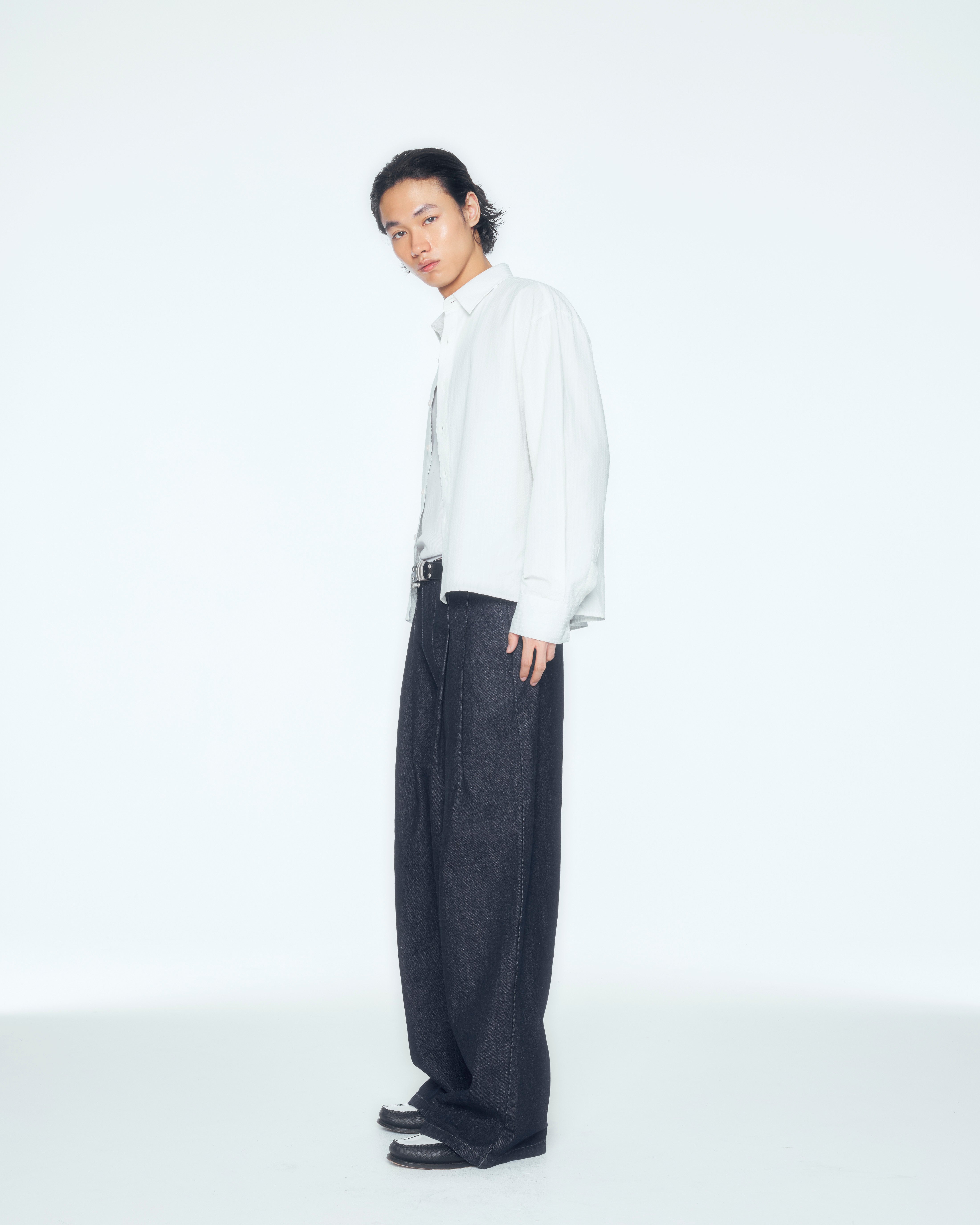 【CS】two tuck baggy denim