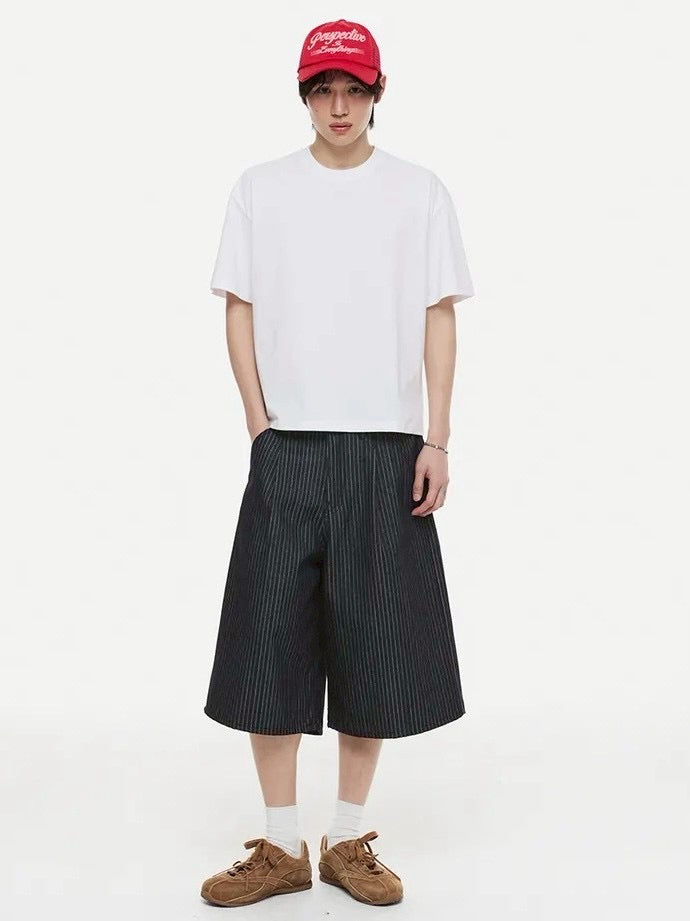 【DNSR】Compact Cotton Crop T-Shirt