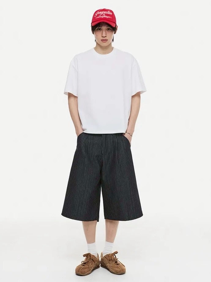 【DNSR】Compact Cotton Crop T-Shirt