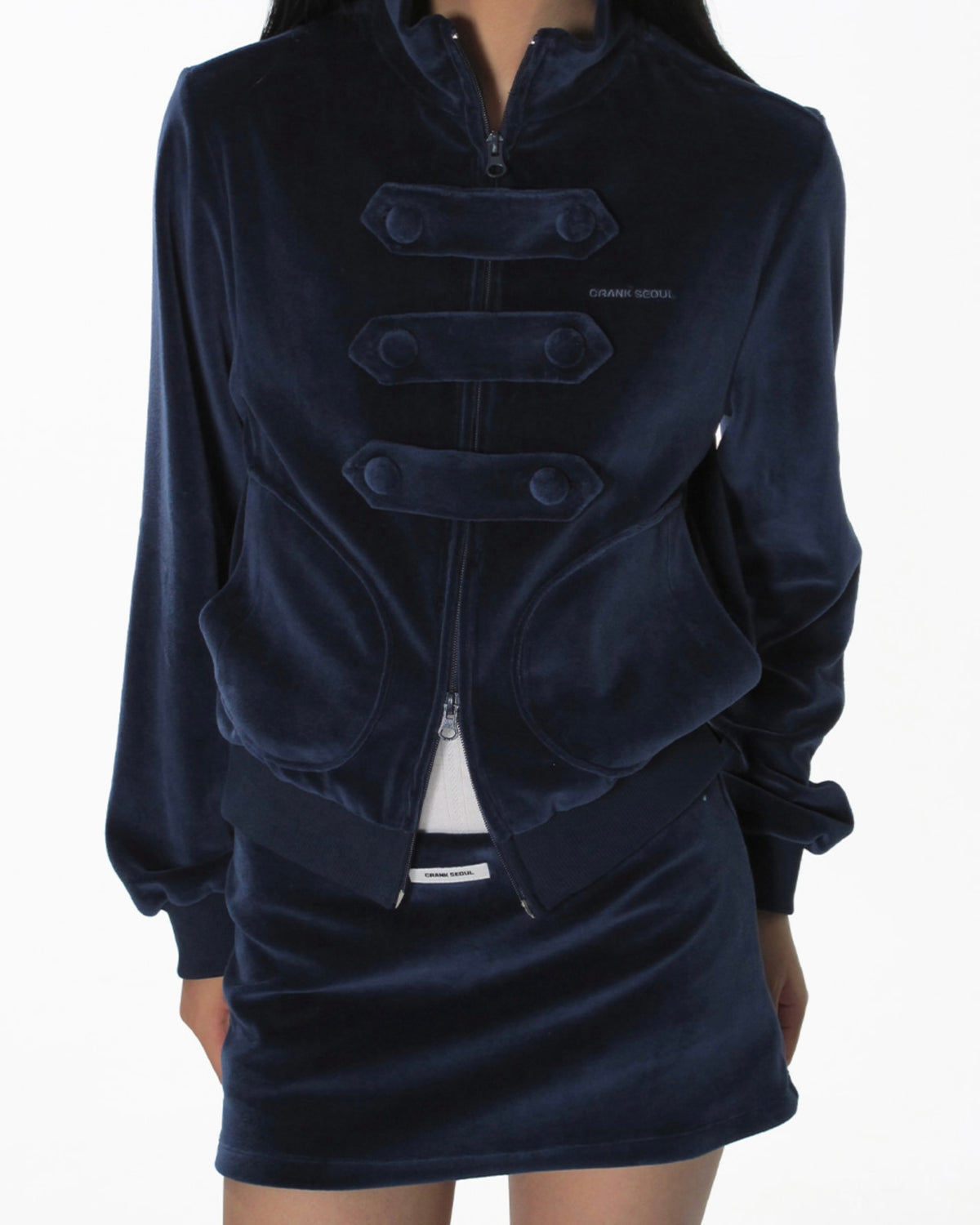 【CRANK】TERRY MICRO SKIRT