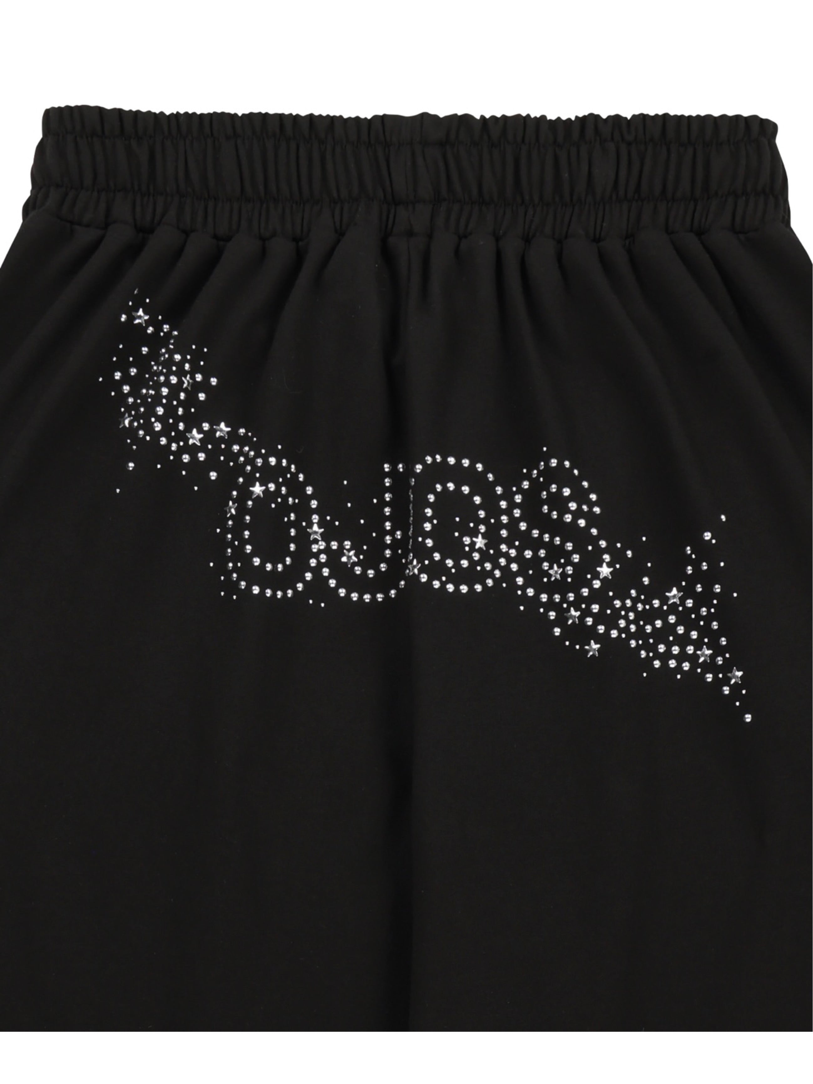 【OJOS】Hotfix Logo Wide Sweatpants