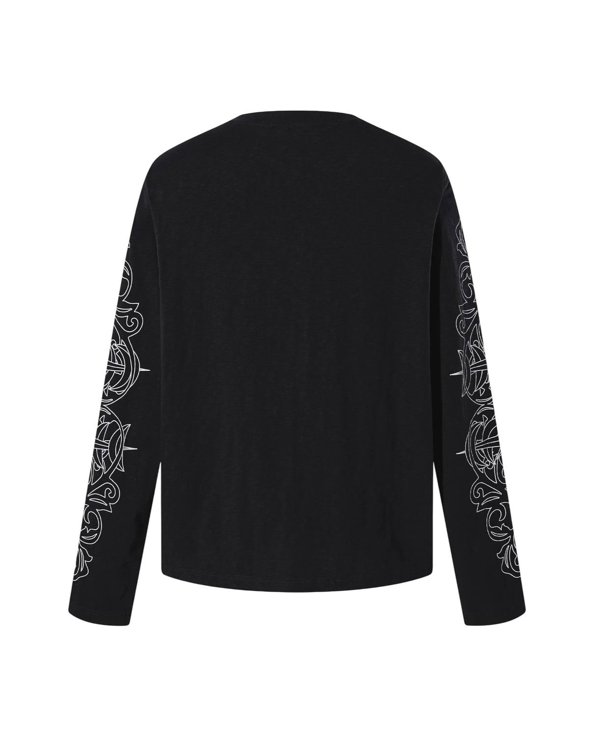 【THEBOYHASNOPATIENCE】LUMINOUS DAWN BAROQUE HENLEY L/S TEE