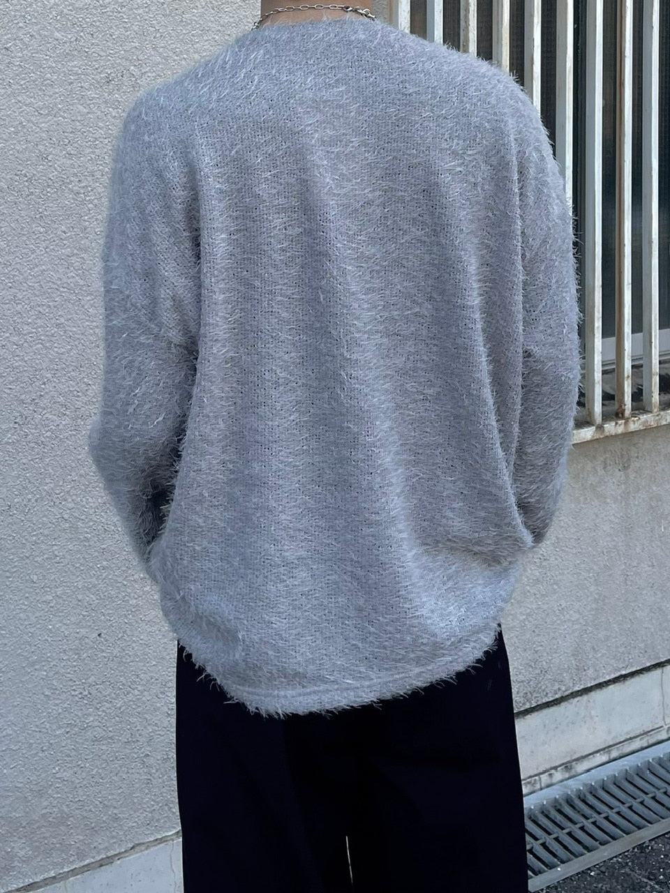 受注制【Chikashitsu +】shaggy knit (5color)
