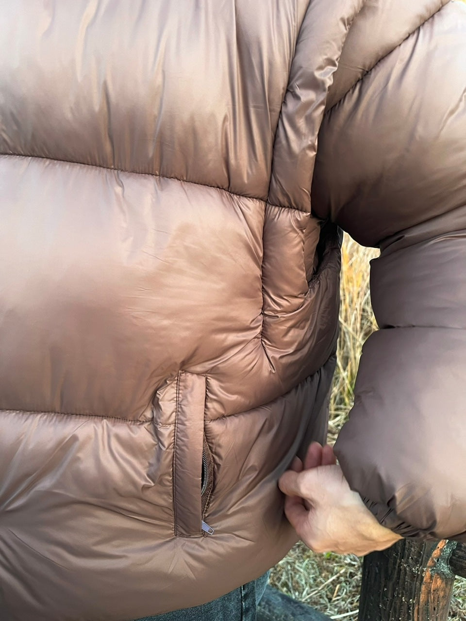 受注制【Chikashitsu +】2way padding jacket (4color)