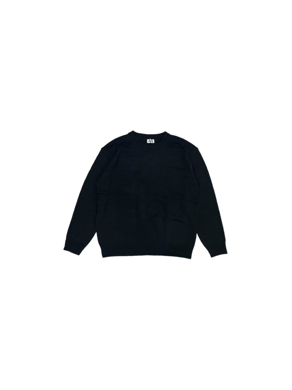 受注制【Chikashitsu +】shoulder slit knit (4color)