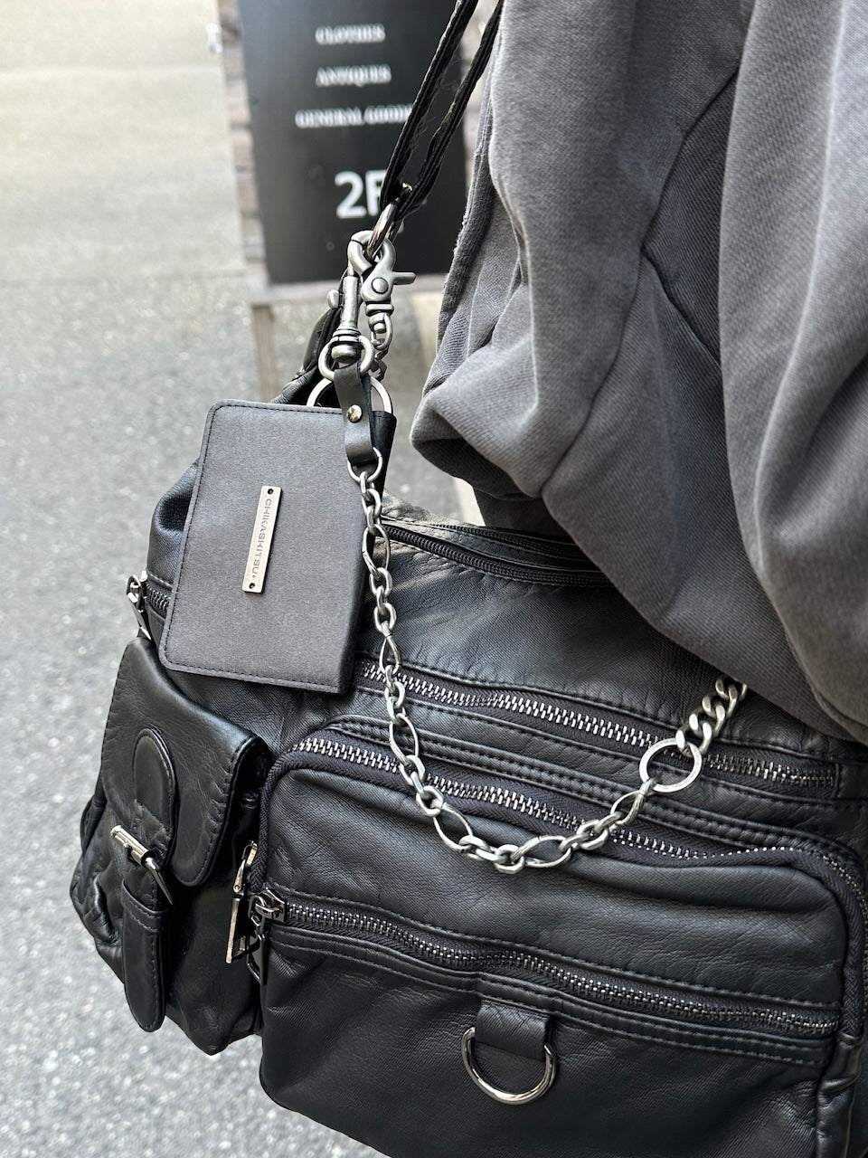 大阪店WEB限定【Chikashitsu +】original necklace 2 (2color)