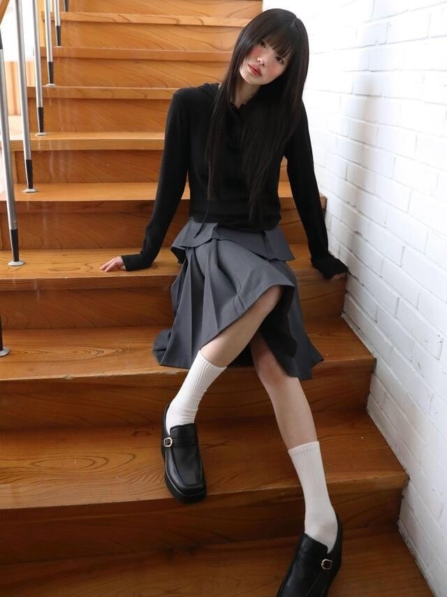 【Uglyshadow】BASIC CROP HOODIE