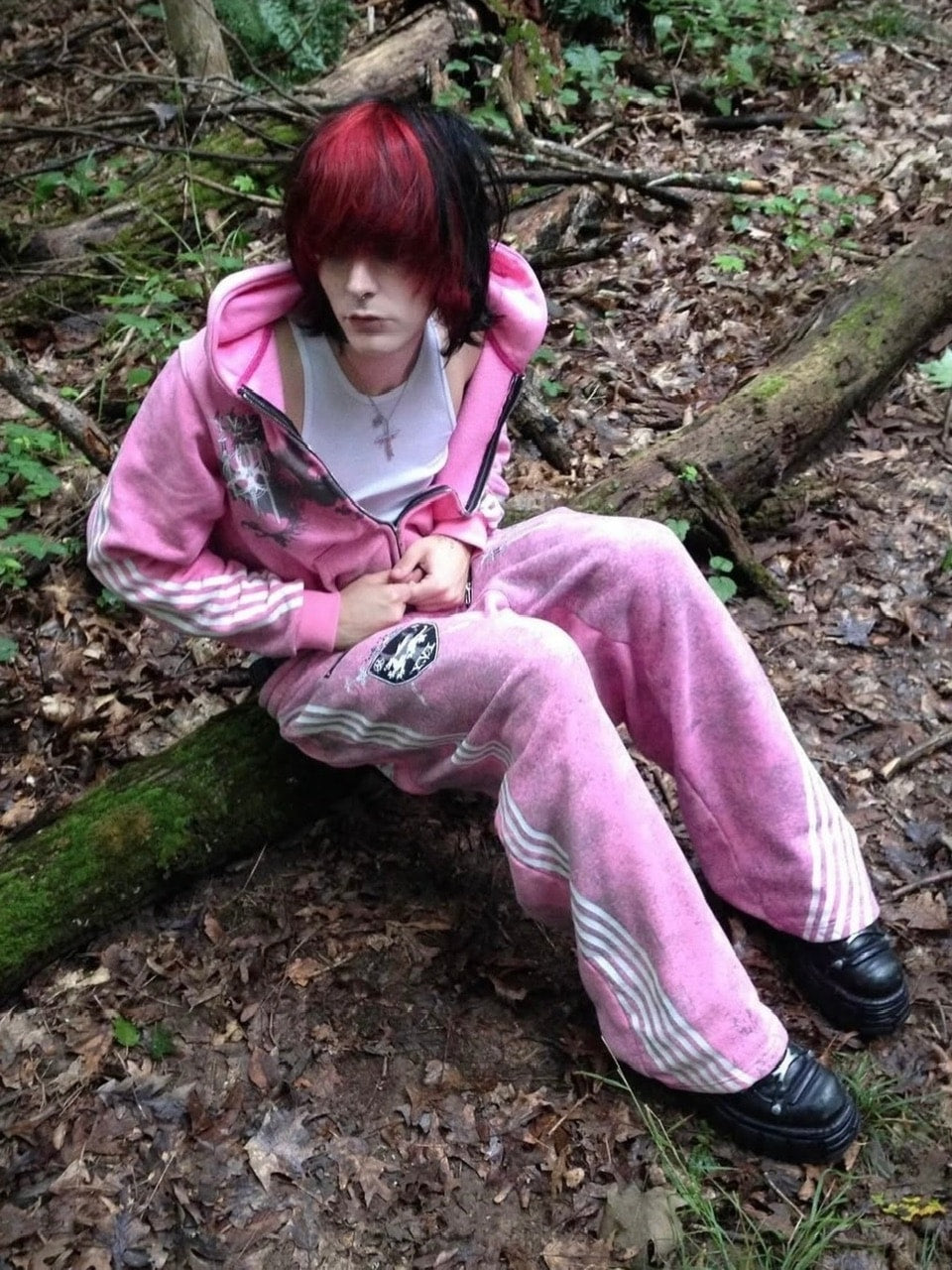 【Cozy world Wide】ROYAL KNIGHT CLUB WAXED - HOODZIP