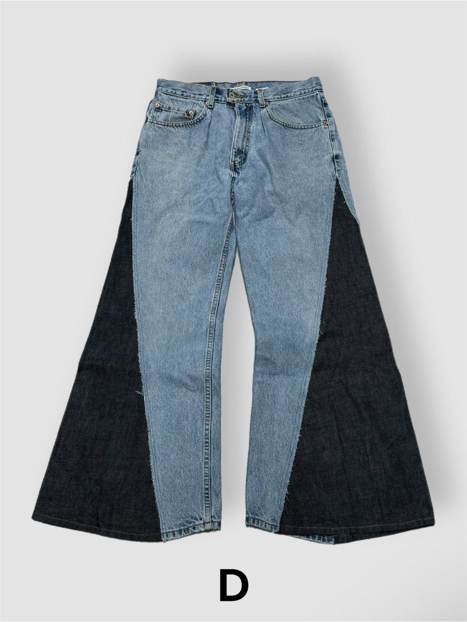 【Re +】newold docking flare denim pants (blue)