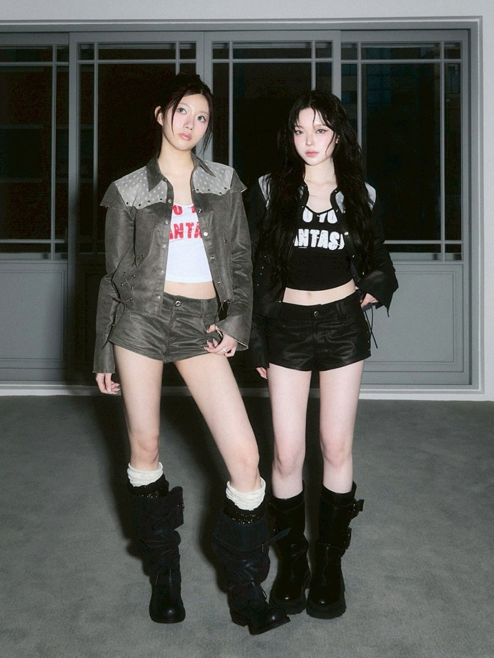 【CHERRYQUIRI】lettering crop sleevless / 【チェリーキュリー】レタリングクロップキャミソール