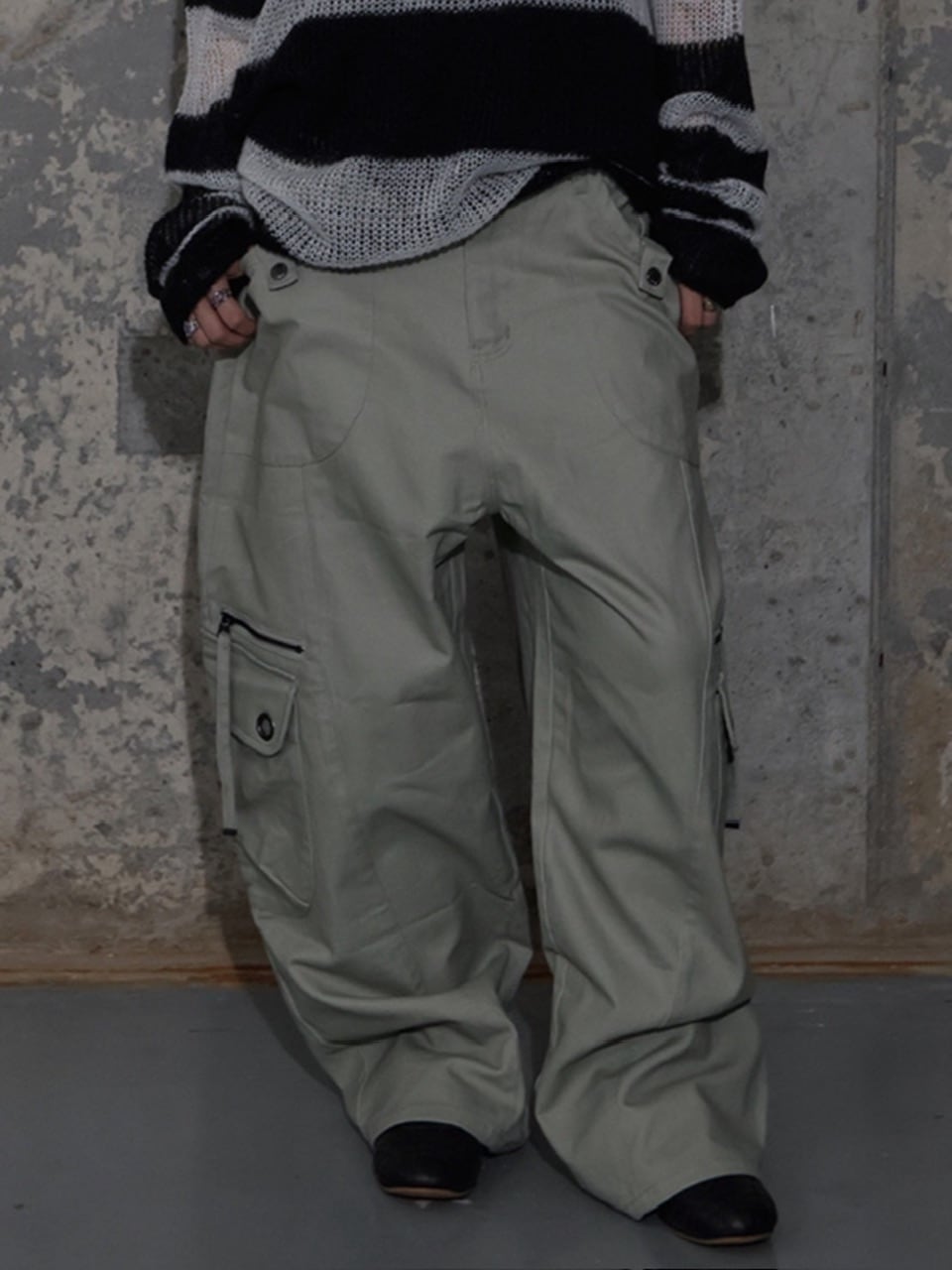 【FANCY CLUB】CROSS POCKET CARGO PANTS / 【ファンシークラブ】クロスポケットカーゴパンツ