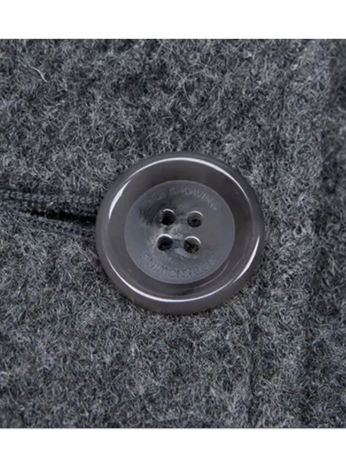 【NOT KNOWING】Double Belted High-Neck Coat