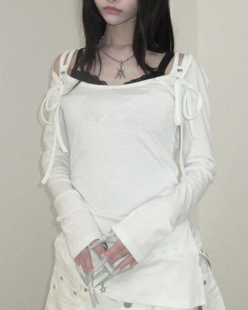 名古屋店WEB限定受注制【nmtc+】Eyelet Layered Bolero Set (3color)