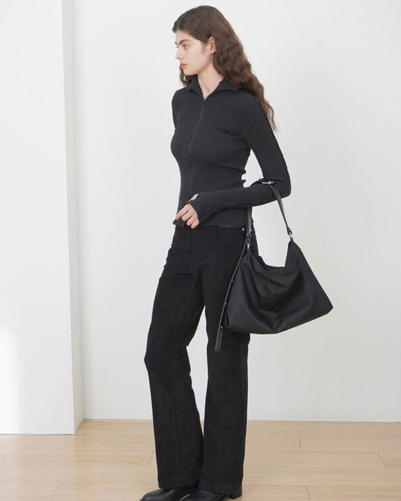 【HAH ARCHIVE】Contour Belted Bag (ナイロン)