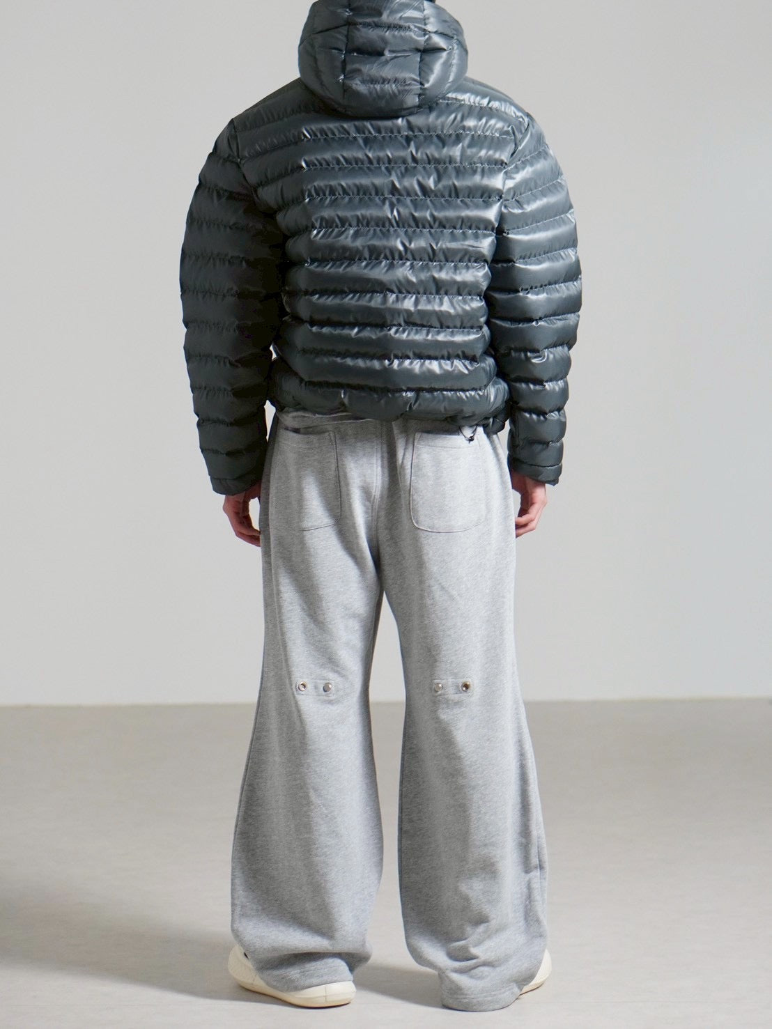 受注制【Chikashitsu +】5 zip puffer jacket / 【チカシツプラス】ファイブジップパファージャケット (4color)