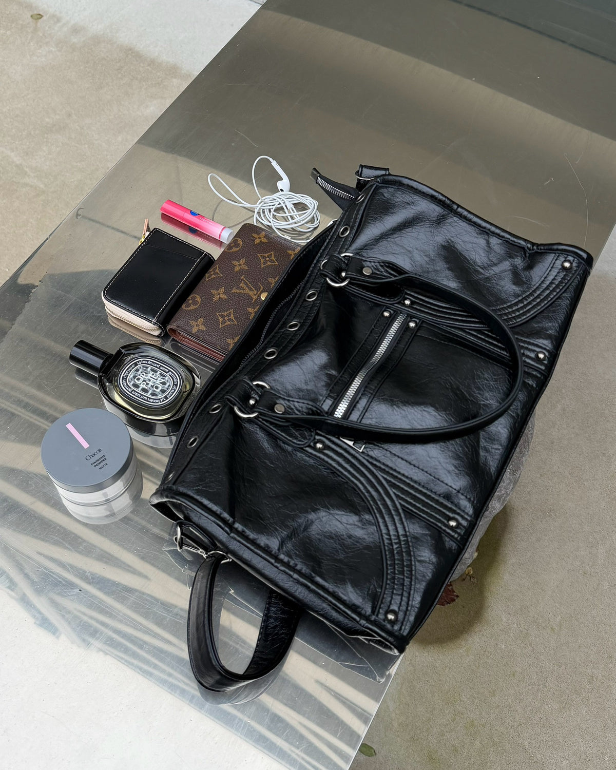 国際配送【RENOL】2way faux leather boston bag