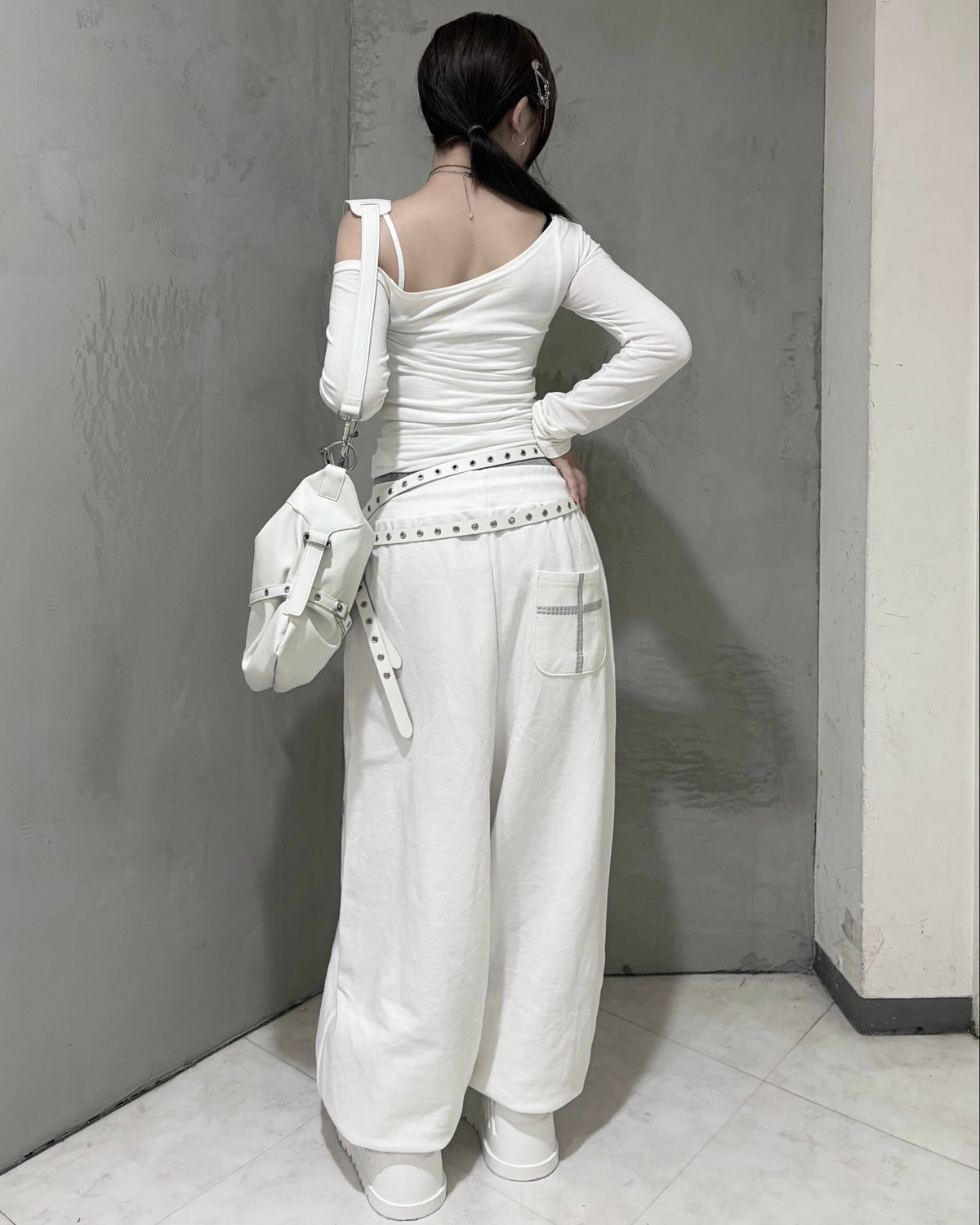 受注制【nmtc+】Corset Lace-Up Long Sleeve (3color)