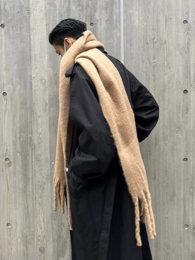 受注制【Chikashitsu +】volume color muffler (6color)
