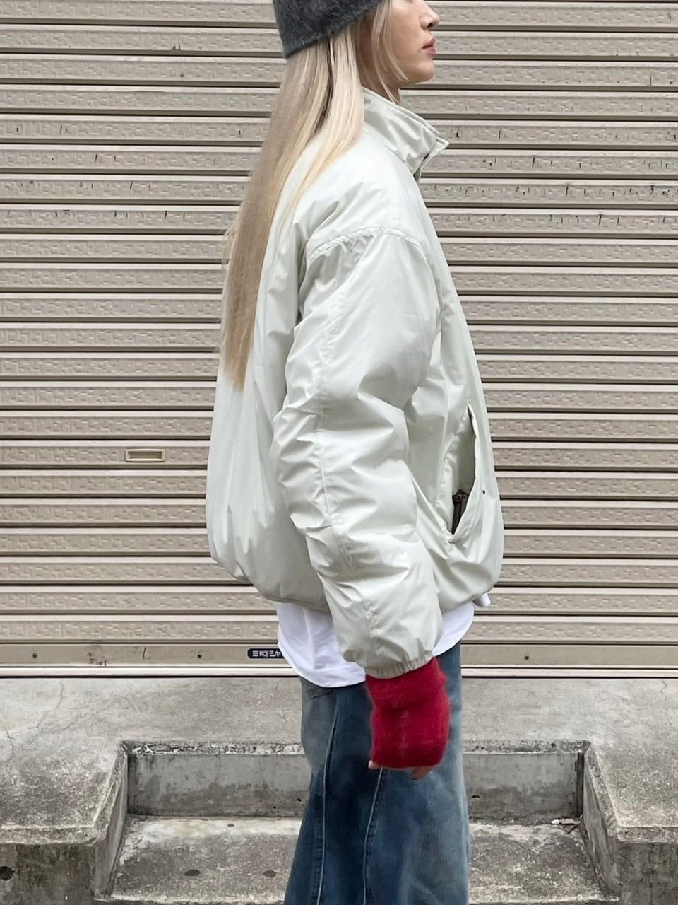 【Chikashitsu +】unisex padding blouson (4color) / 【チカシツプラス】ユニセックスパディングエムエーワン長袖ブルゾン