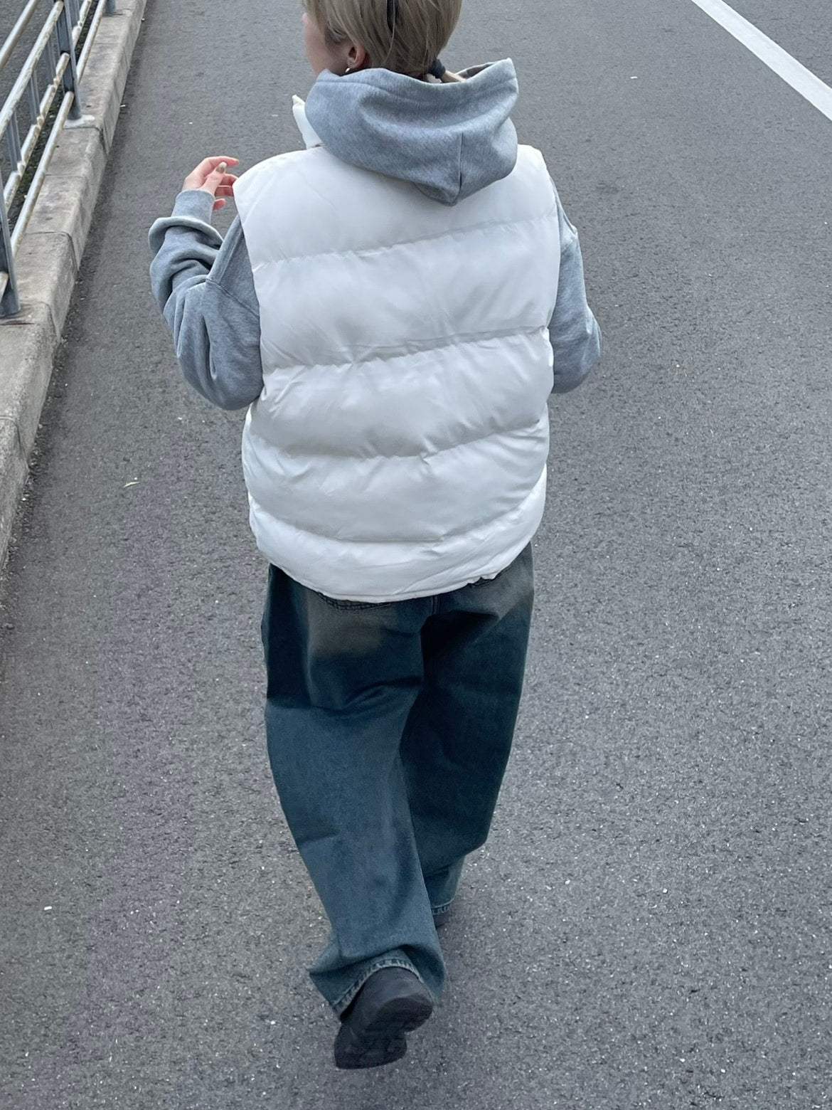 受注制【Chikashitsu +】padded vest (5color)