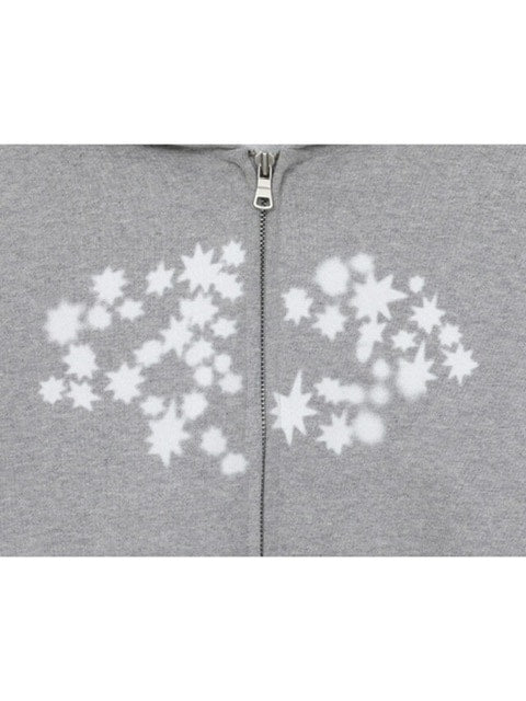 【Miseki seoul】Midnight star over zip-up hoodie