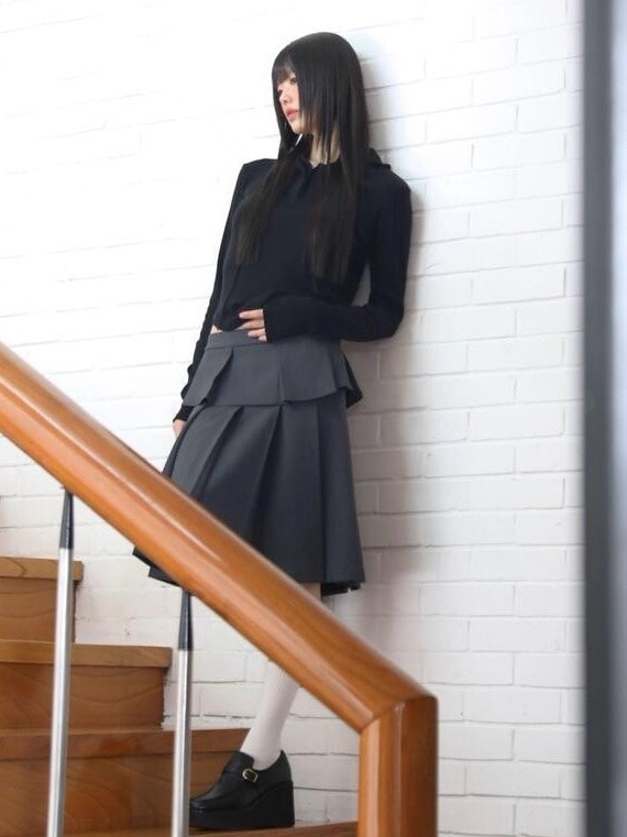 【Uglyshadow】BASIC CROP HOODIE