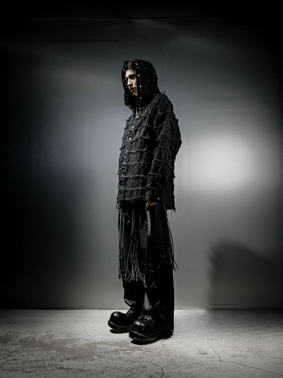 【DIG YOUR OWN GRAVE】PATCHWORK HOODY