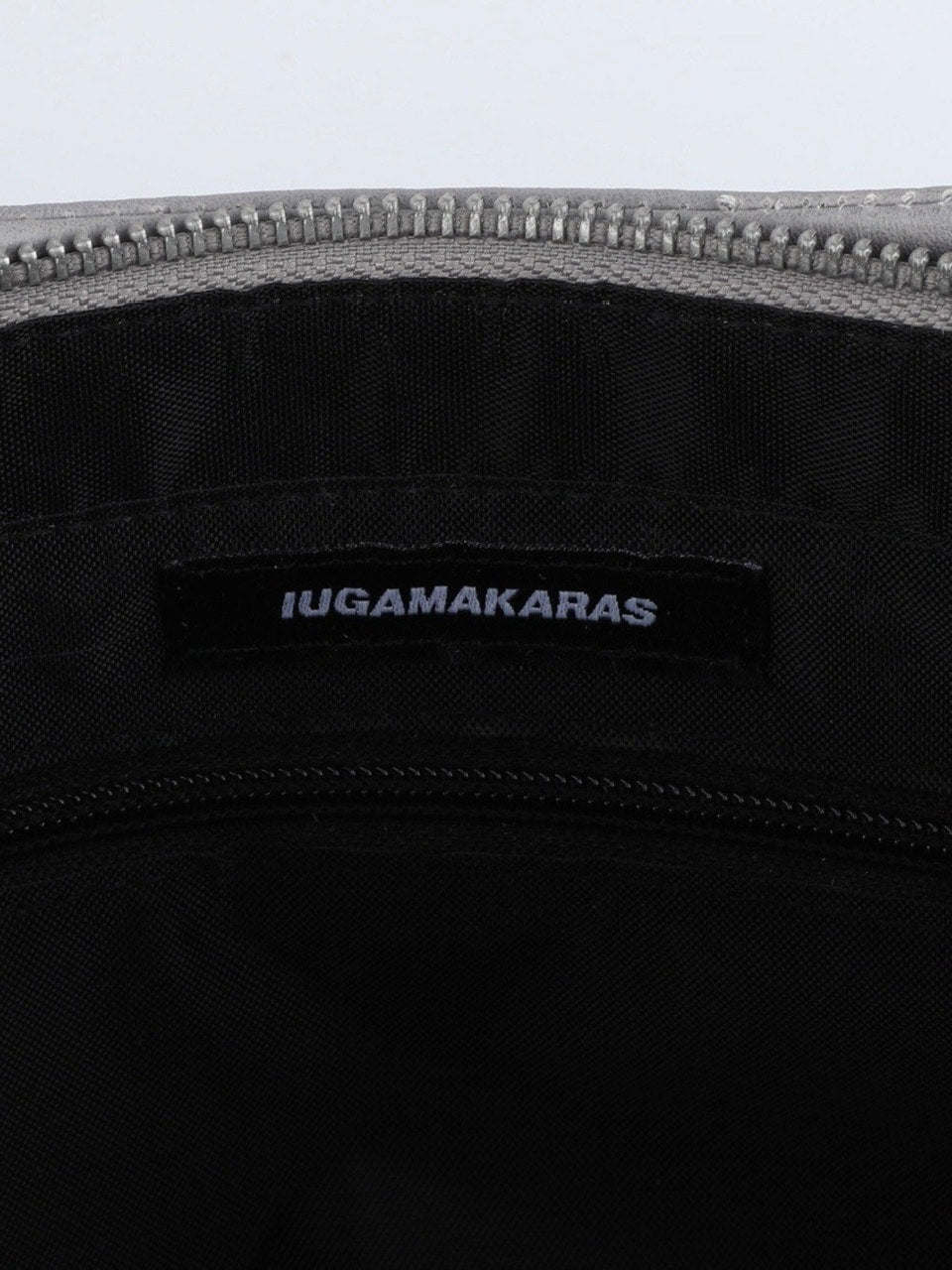 【IUGAMAKARAS】Laced Ribbon Leather Shoulder Bag