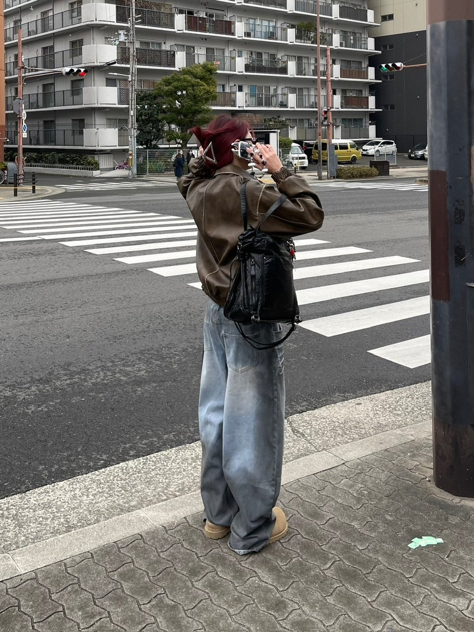 受注制【Chikashitsu +】volume toe suede mule (2color)