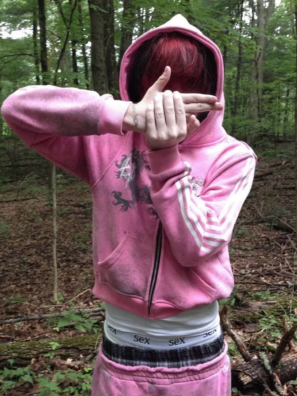 【Cozy world Wide】ROYAL KNIGHT CLUB WAXED - HOODZIP