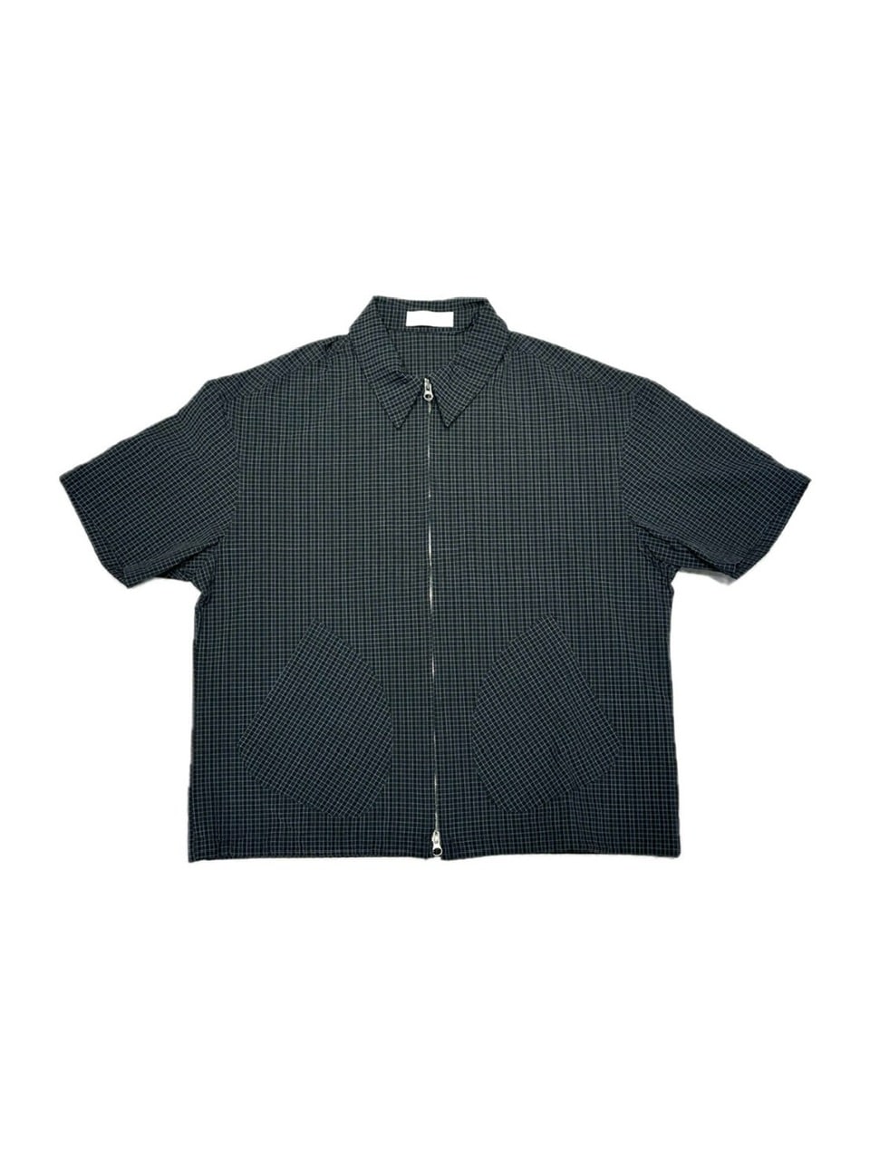 受注制【youll】cropped check shirt jacket (3color)