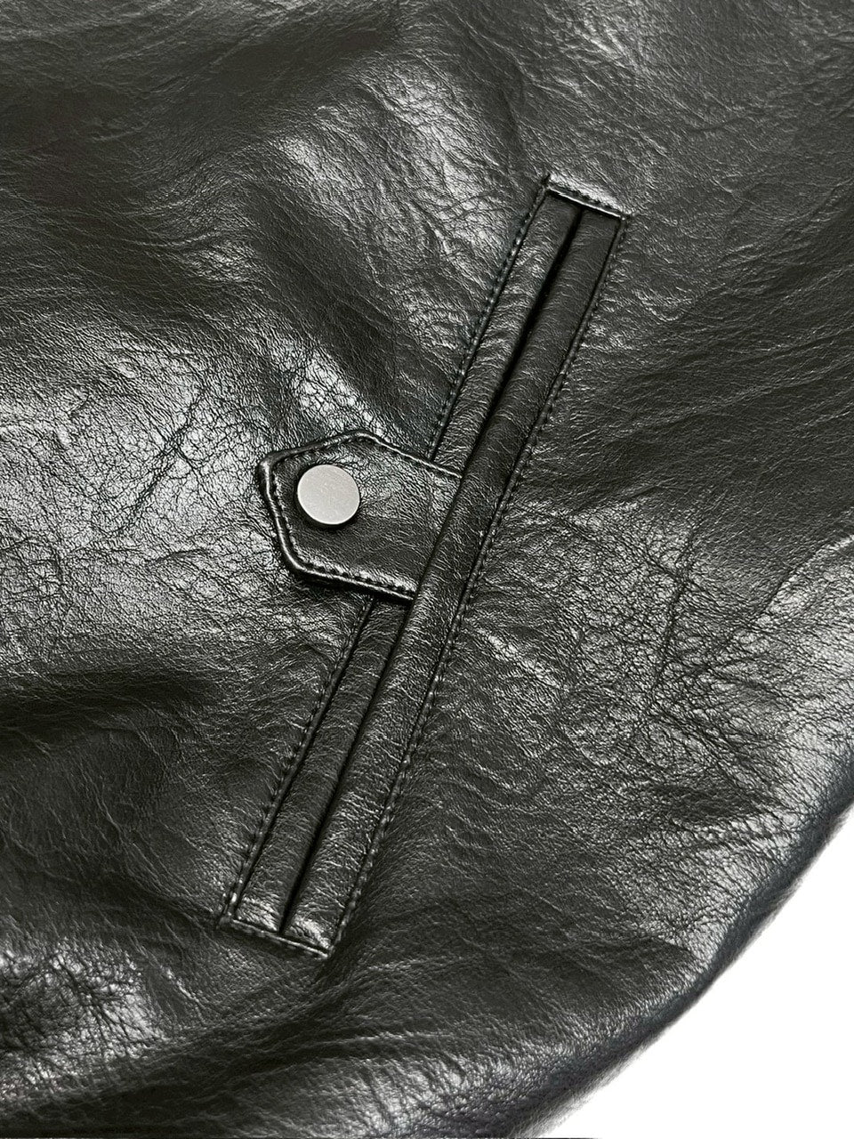 受注制【Chikashitsu +】bomber synthetic material jacket / 【チカシツプラス】ボンバーシンセティックマテリアルジャケット (2color)