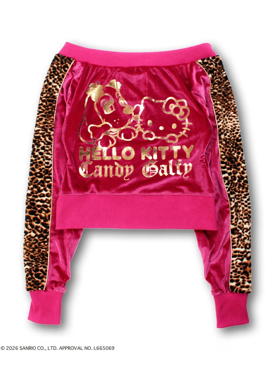 【GALFY×KITTY】いにしえキティギャルSET UP / 【ガルフィー×キティー】ギャルジャージセットアップ