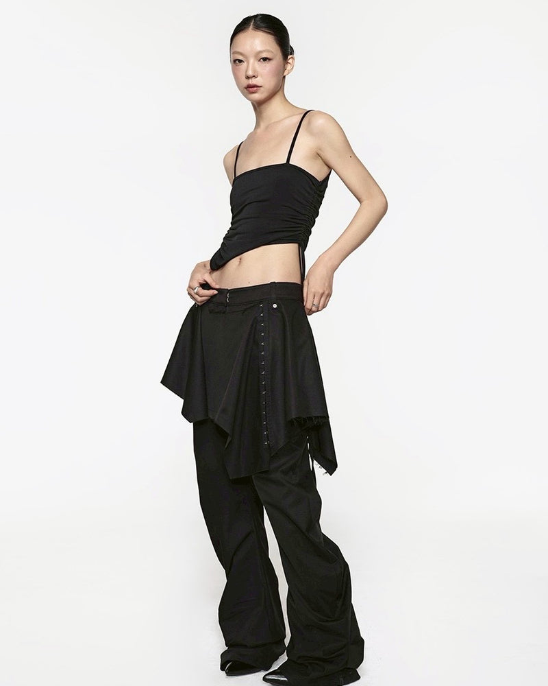 【ROCK CAKE】Bootcut Hook Skirt Pants