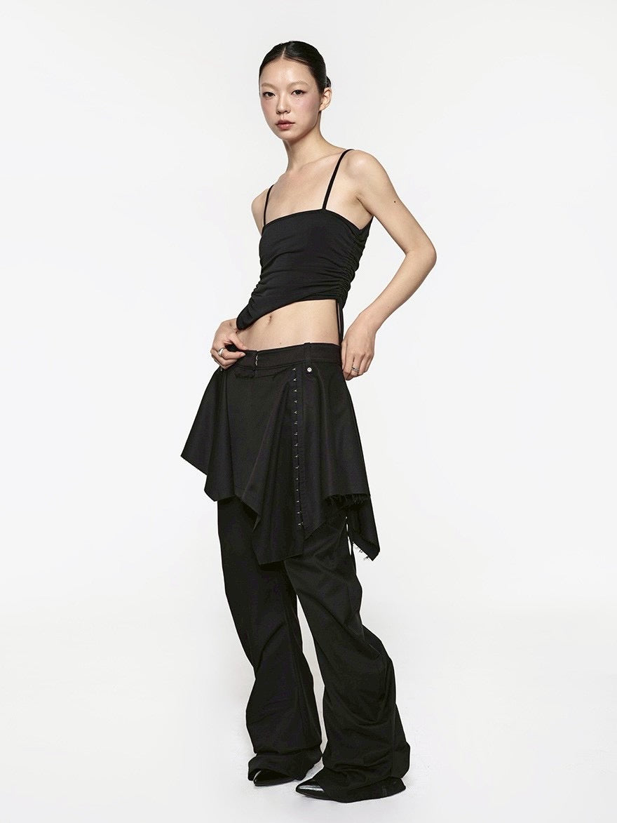 【ROCK CAKE】Bootcut Hook Skirt Pants