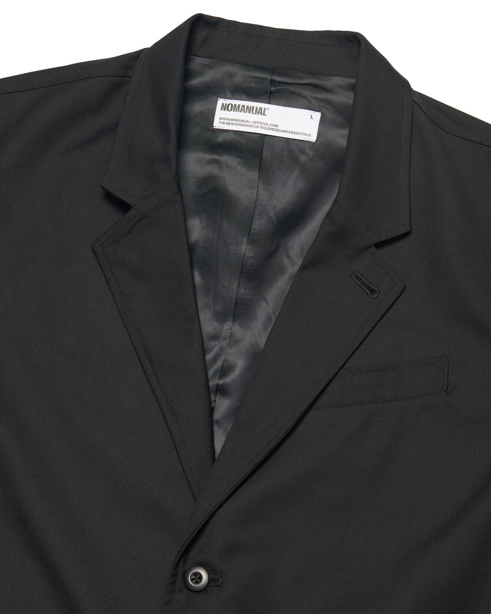 【NOMANUAL】TWO BUTTON BLAZER