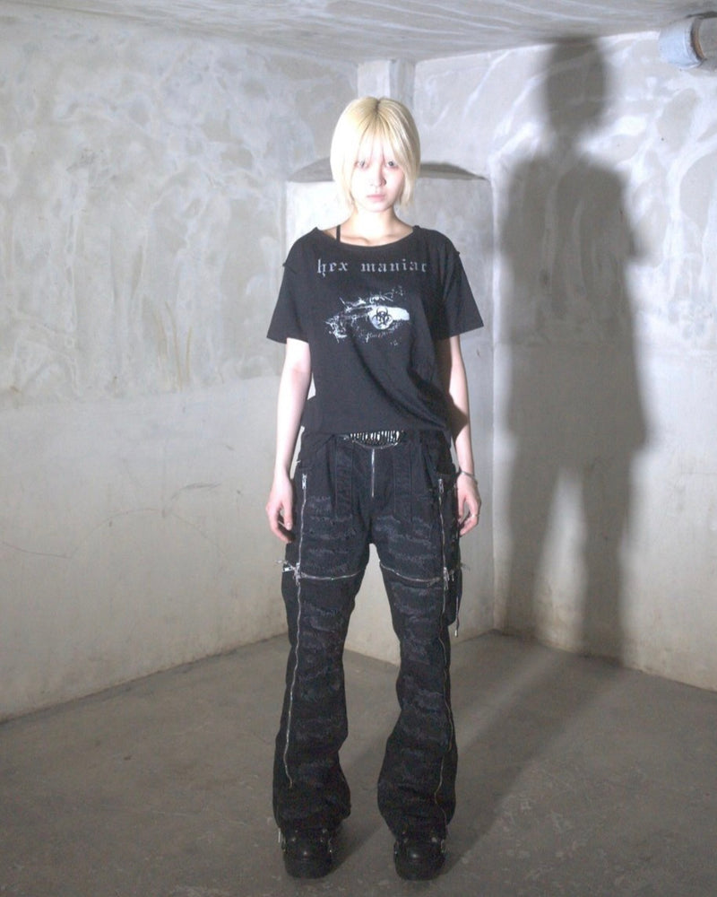 【LOIN ARMIS】"Hex maniac" tee