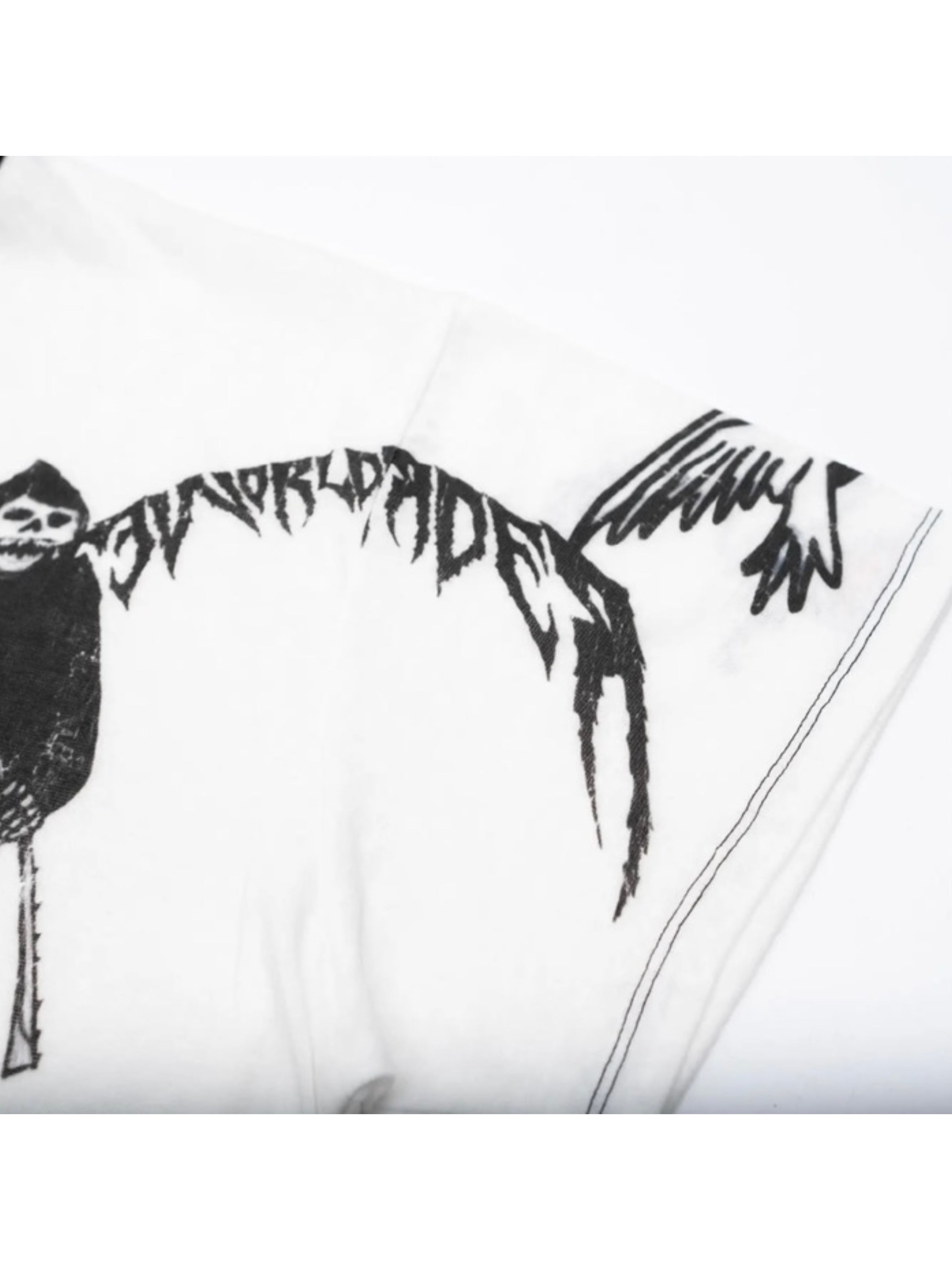 【F.V.V.O】Parody Graphic Ringer Tee