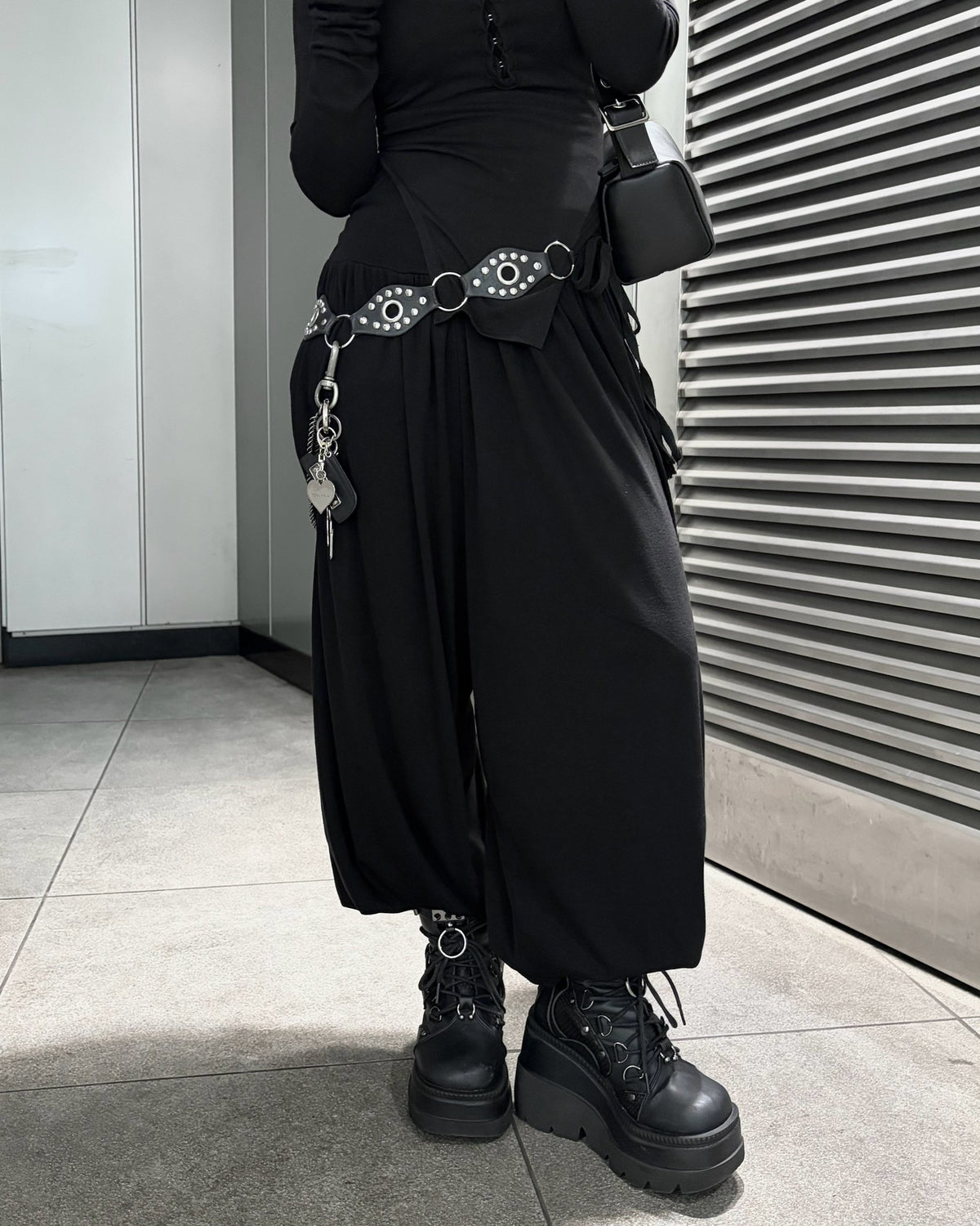 受注制【nmtc+】sweat sarouel pants (3color)