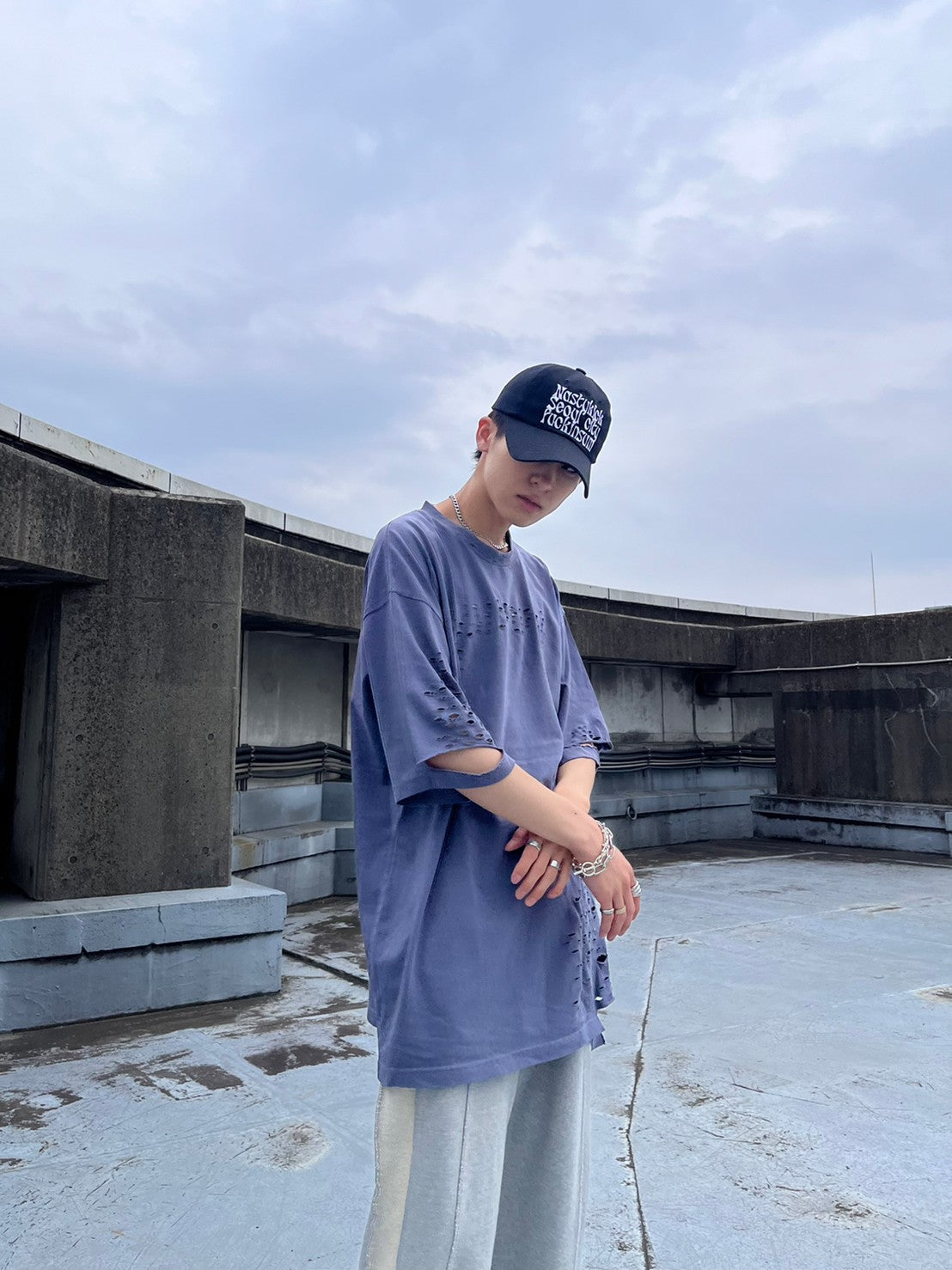 【XU original】CRASH T-shirts (4color)