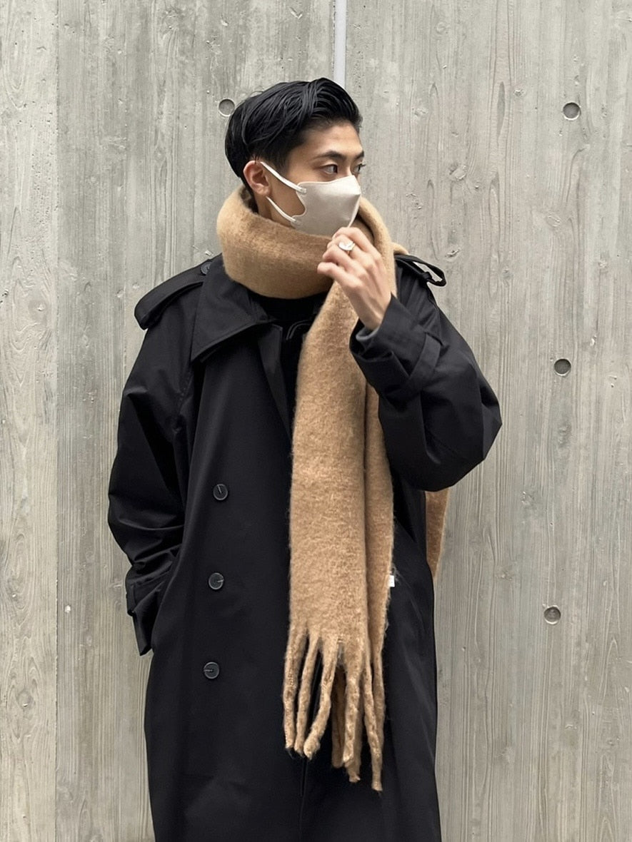 受注制【Chikashitsu +】volume color muffler (6color)