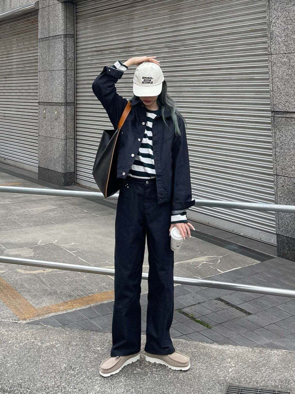 受注制【Chikashitsu +】border long sleeve (2color)