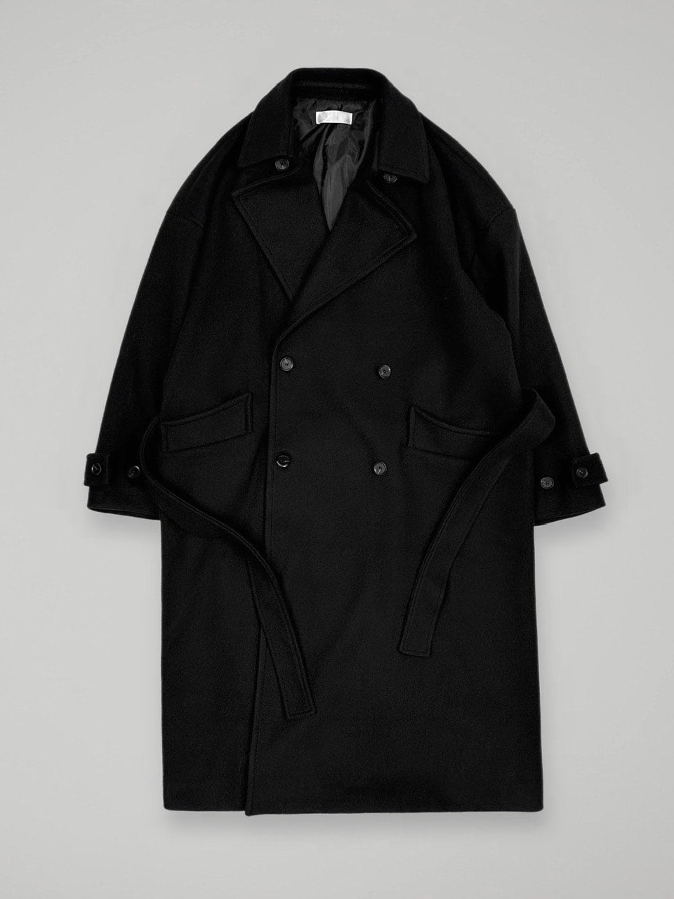 大阪店WEB限定【Chikashitsu +】oversized wool double coat (2color