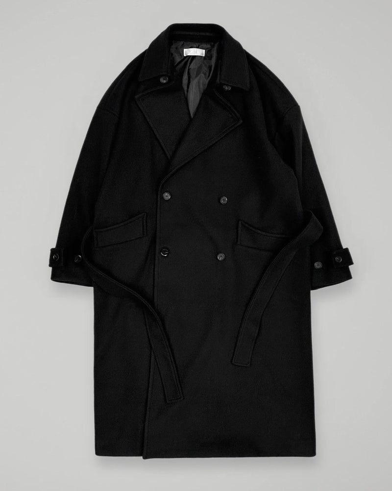大阪店WEB限定【Chikashitsu +】oversized wool double coat (2color)