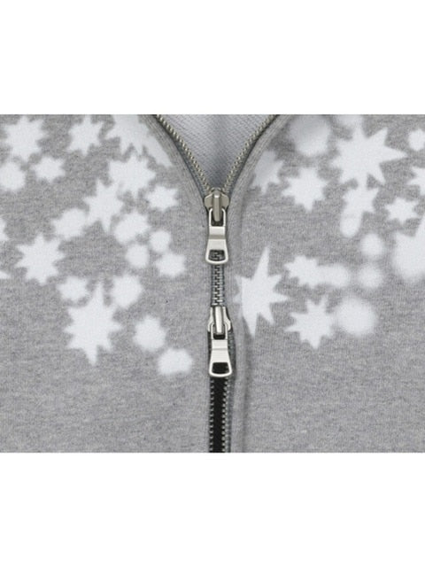 【Miseki seoul】Midnight star over zip-up hoodie