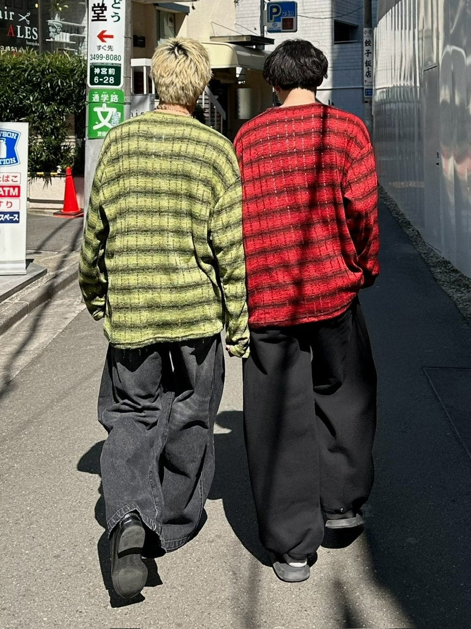 【Chikashitsu +】gradation border knit (5color) / 【チカシツプラス】グラデーションボーダー長袖ニット