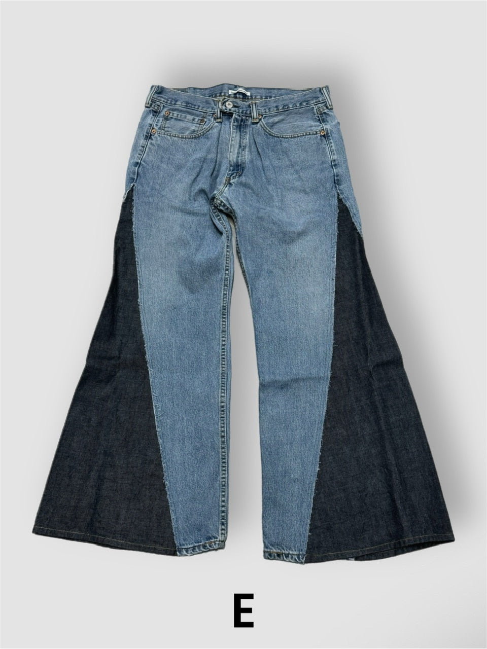 【Re +】newold docking flare denim pants (blue)