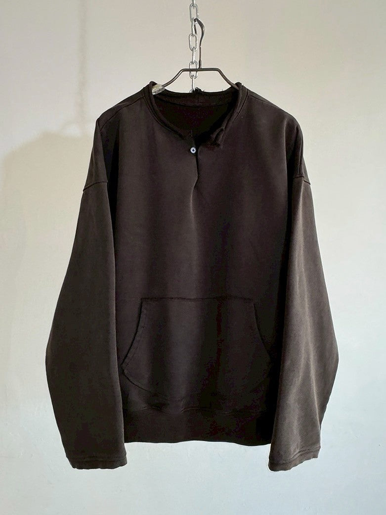 【Cord】Round Cut Vent Crew-neck
