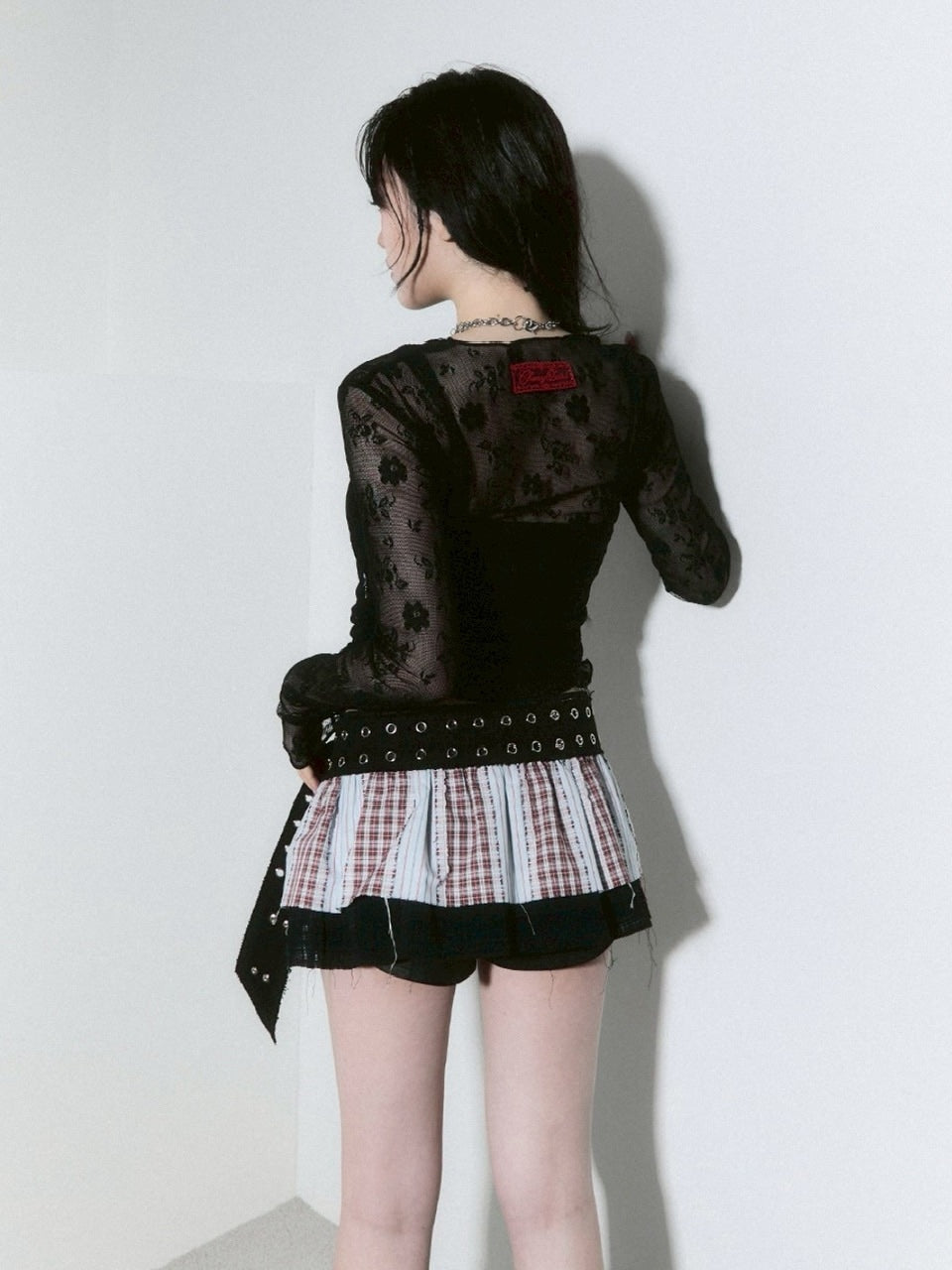 CHERRYQUIRI】lettering crop sleevless / 【チェリーキュリー