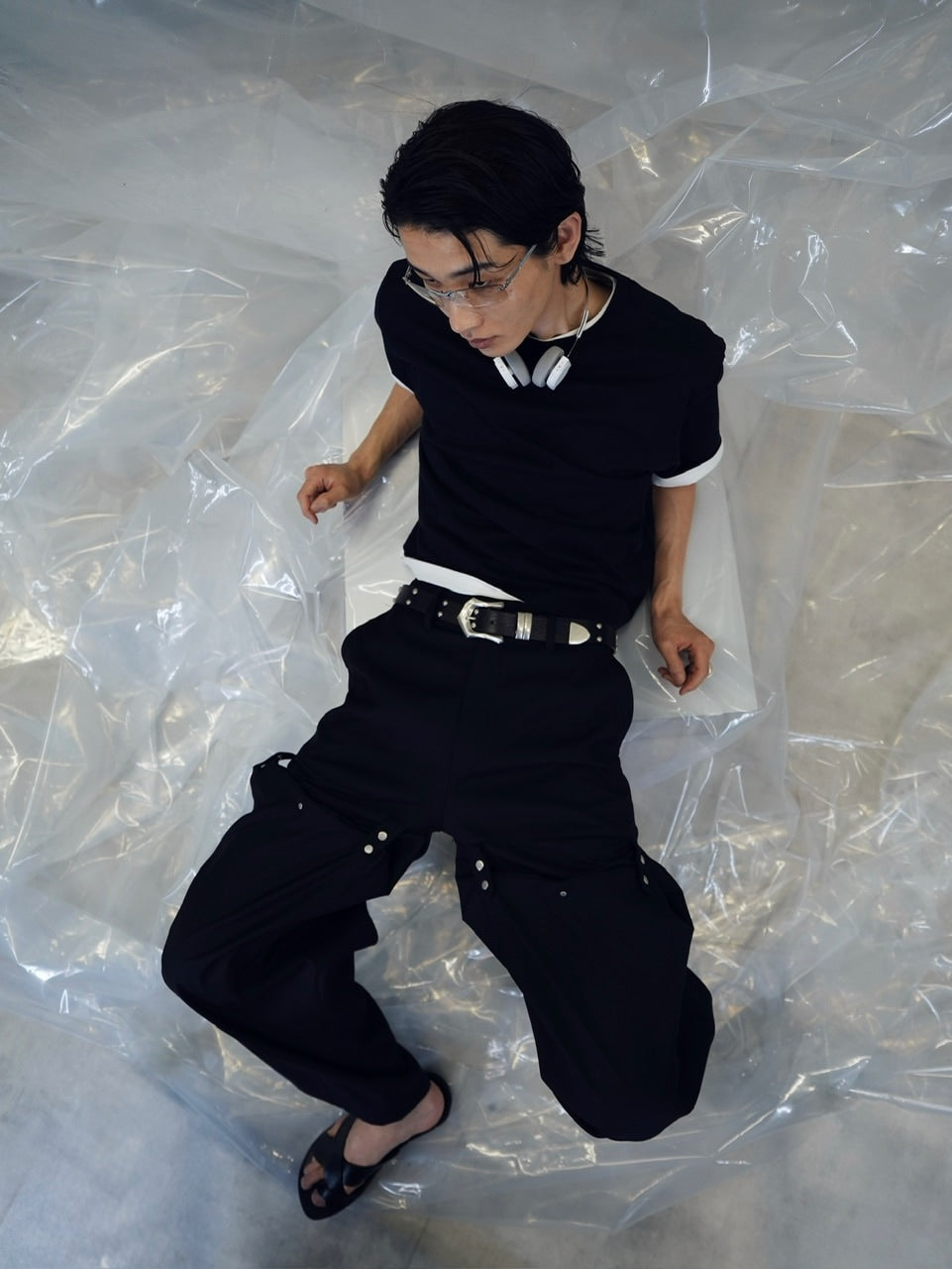 【CS】2-PIECE CROPPED PACK TEE